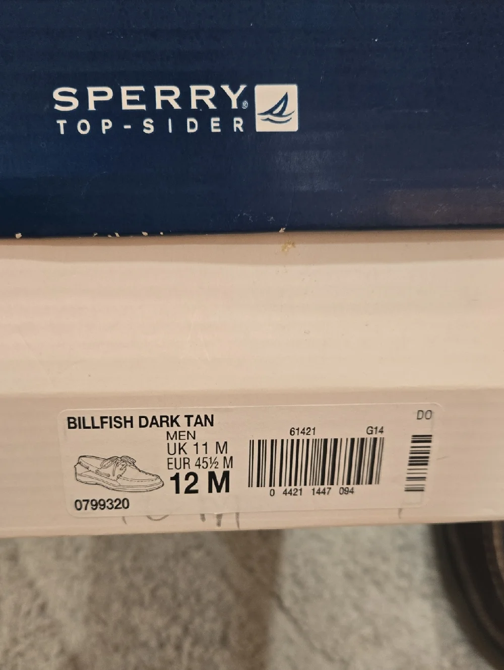 Sperry Men’s Brown Classic Leather Boat Shoes!